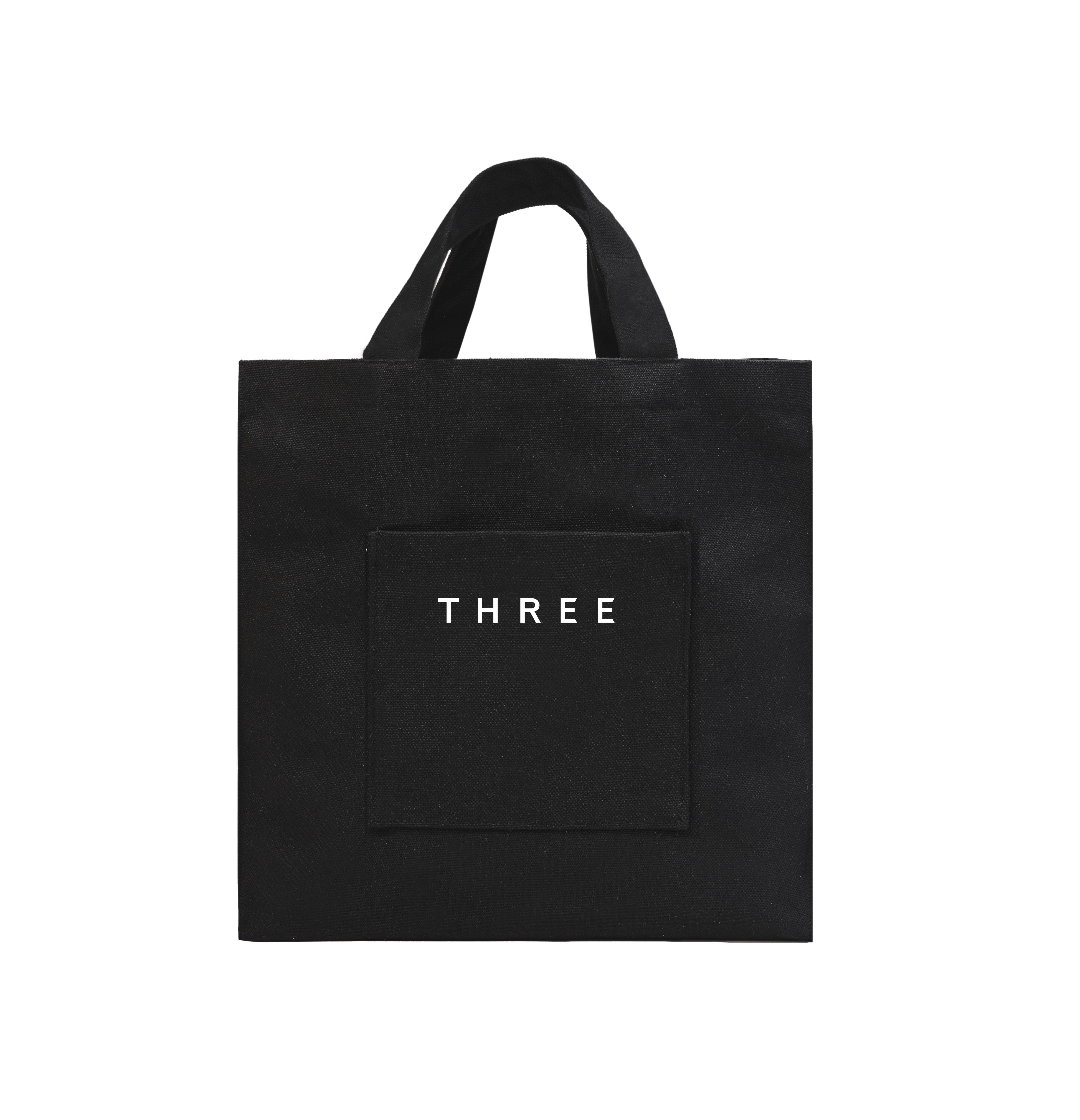 THREE Pocket Tote Bag