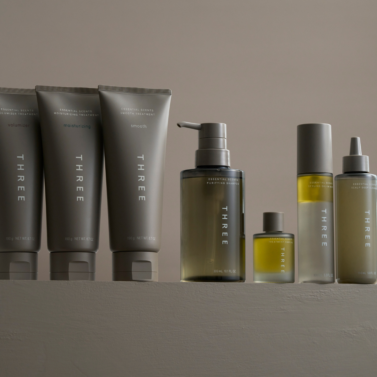 THREE Essential Scents Scalp Deep Cleanse