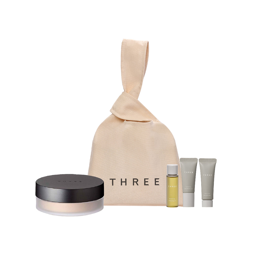 THREE Pore-less Skin Travel Kit
