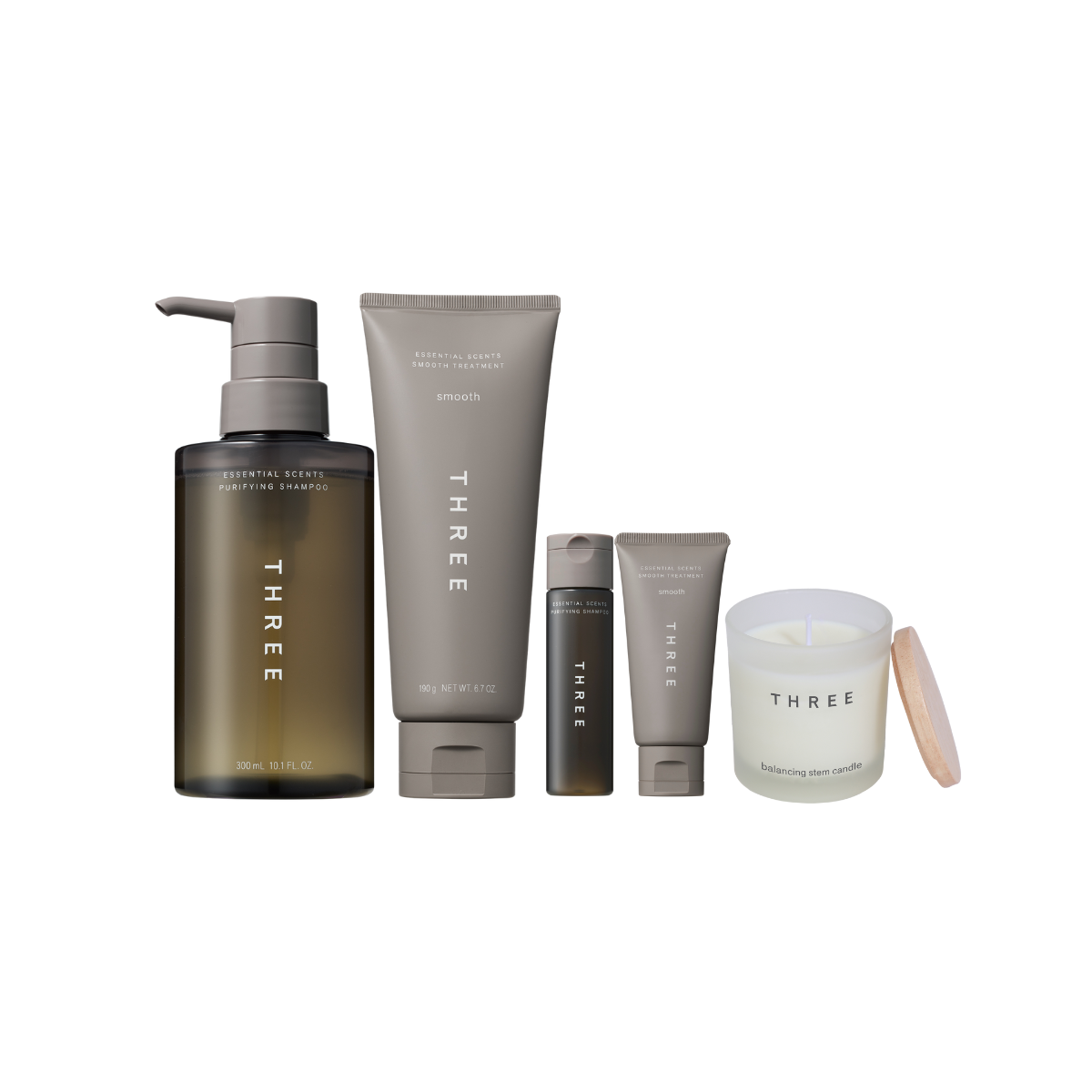 THREE Aromathic Essence Hair Set